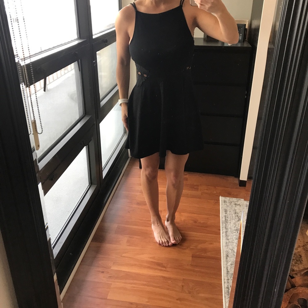 Free People black dress